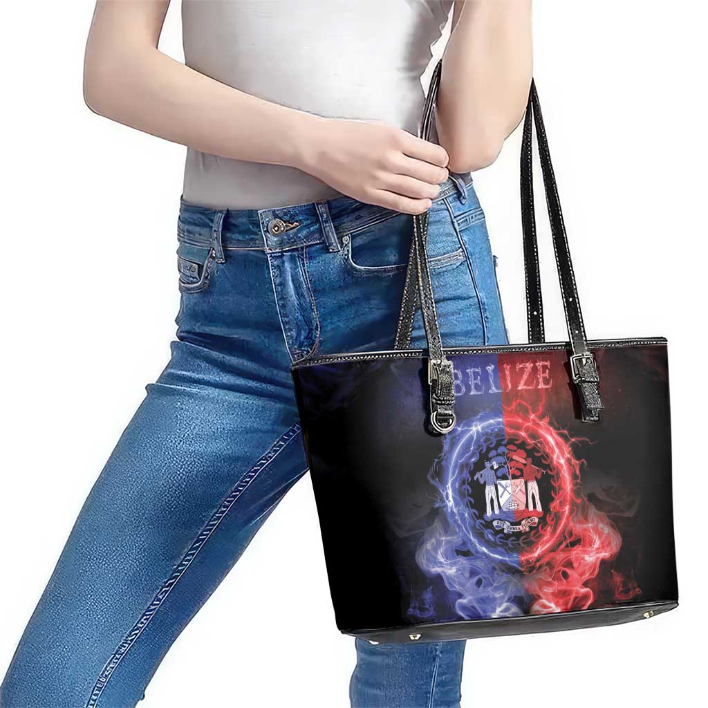 Belize Leather Tote Bag Unique Style
