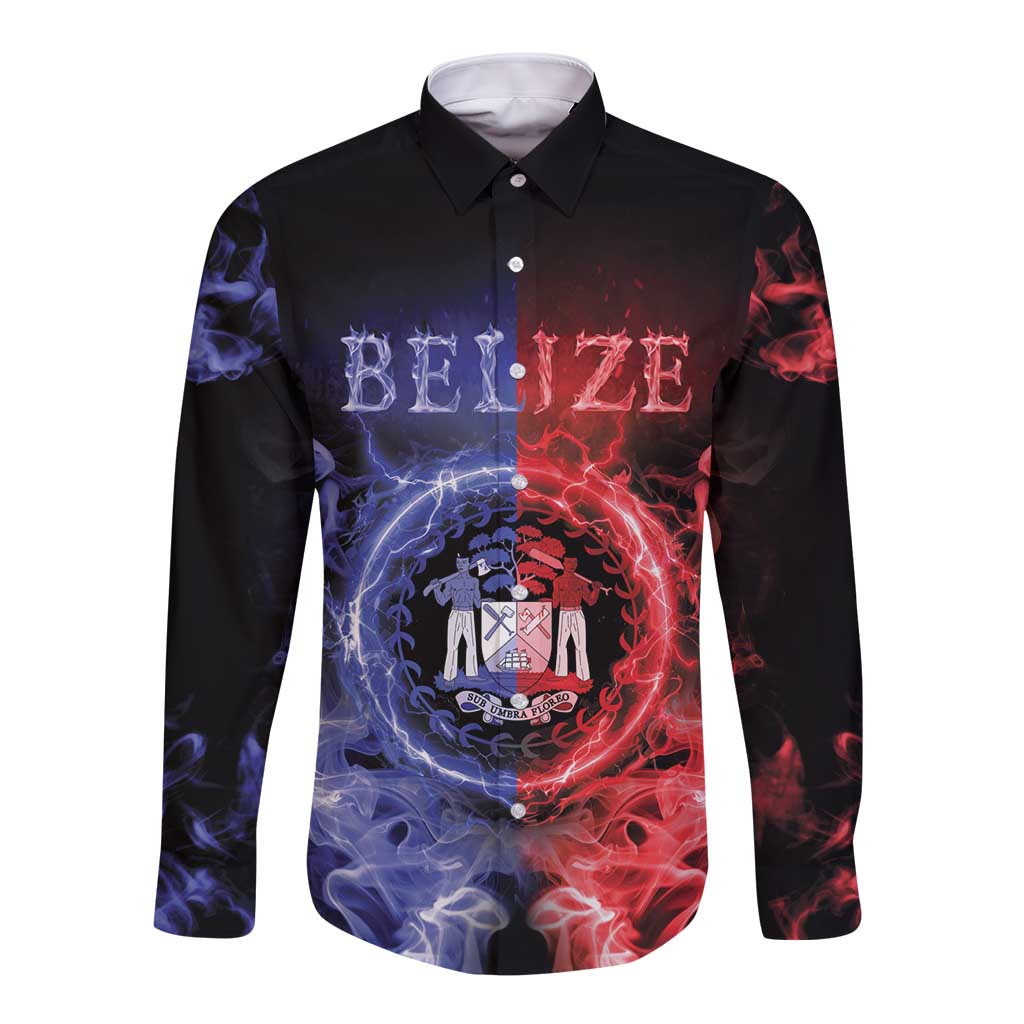 Belize Long Sleeve Button Shirt Unique Style