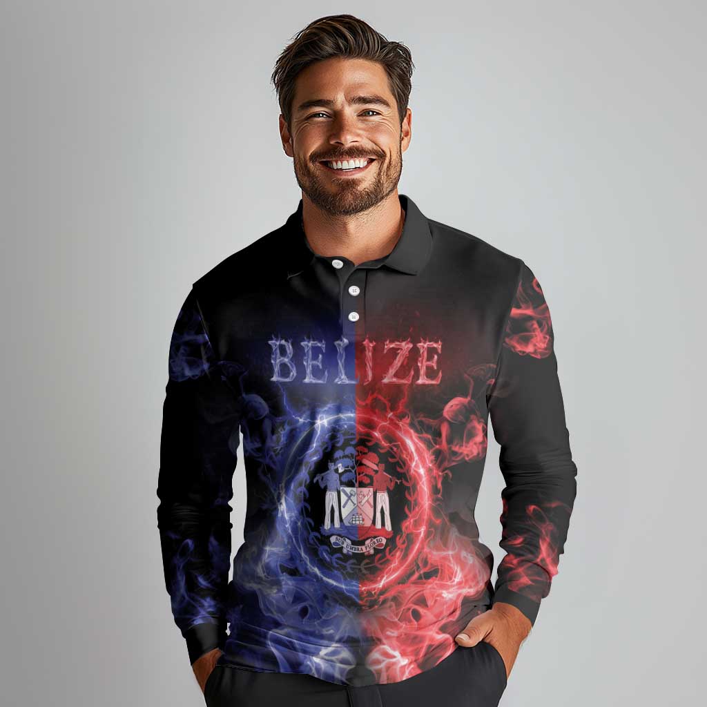 Belize Long Sleeve Polo Shirt Unique Style
