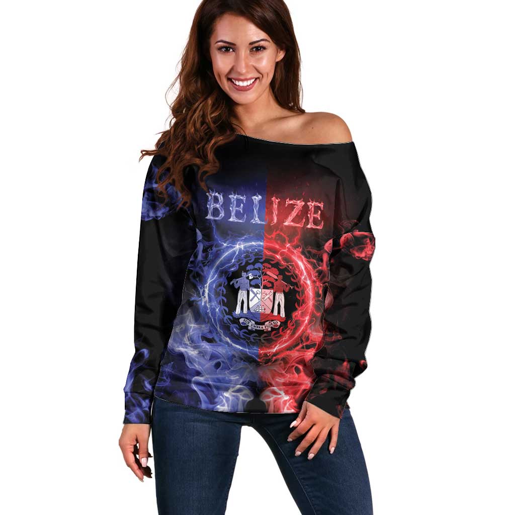 Belize Off Shoulder Sweater Unique Style