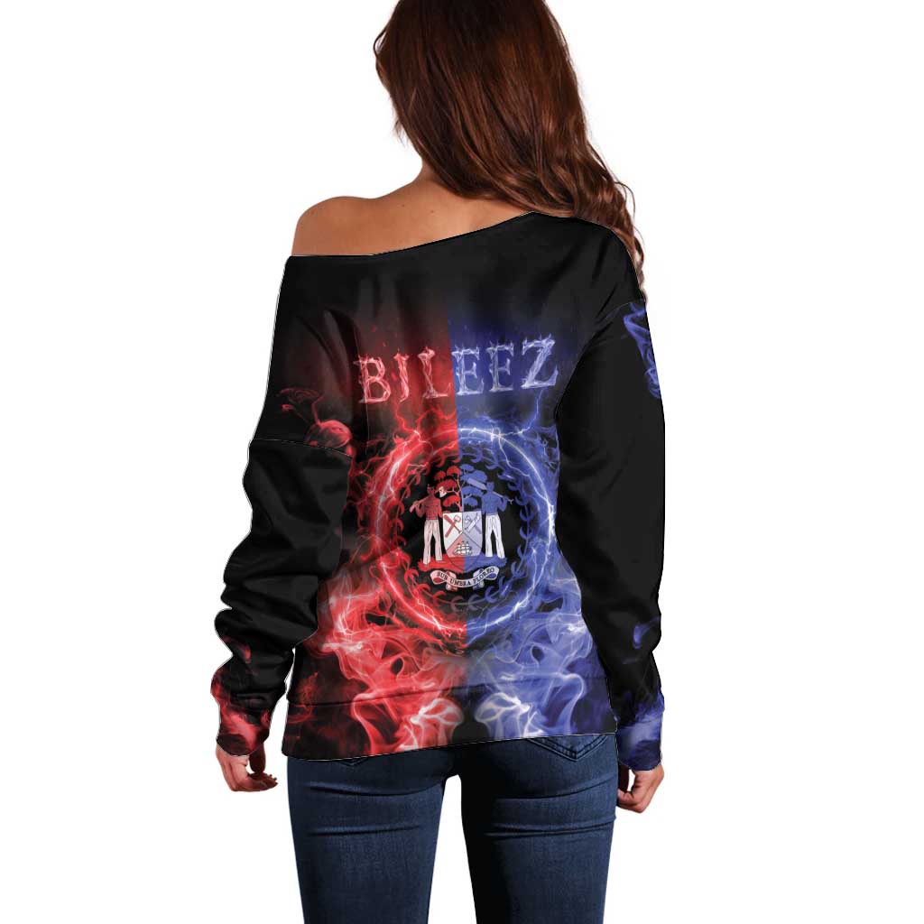 Belize Off Shoulder Sweater Unique Style