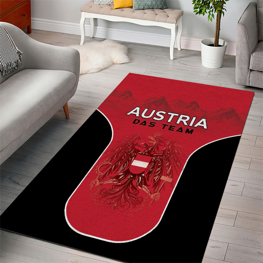 Austria Football 2026 Area Rug Go Das Team
