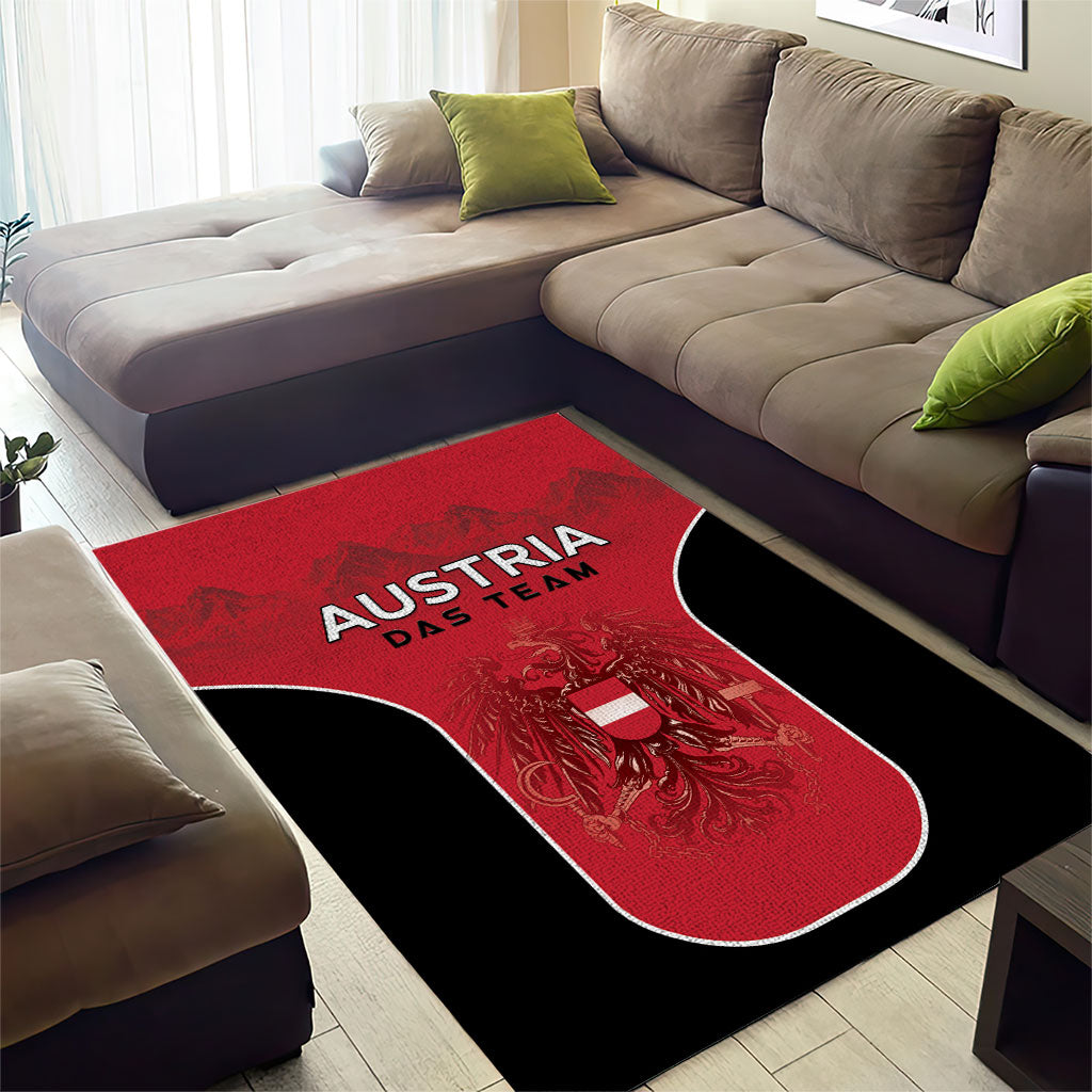 Austria Football 2026 Area Rug Go Das Team