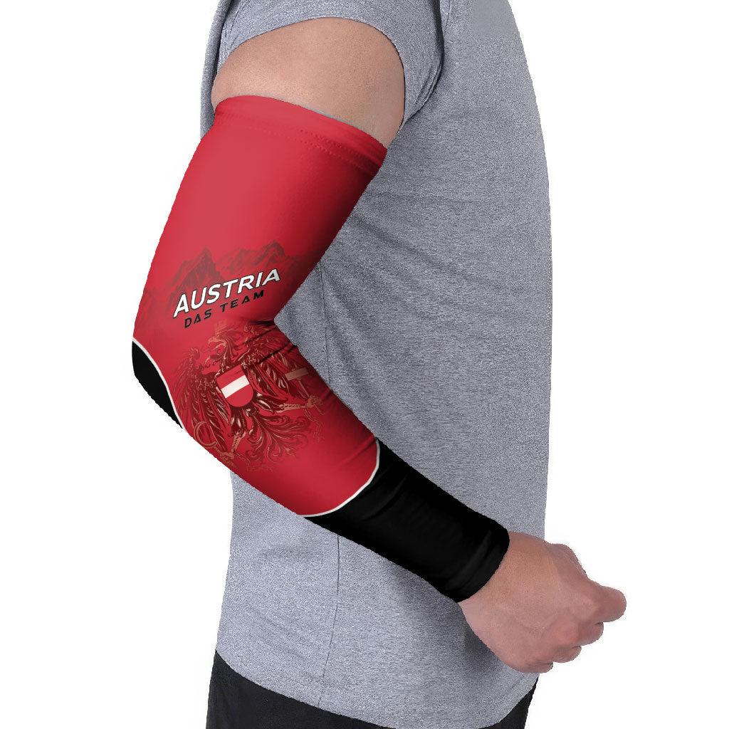 Custom Austria Football 2026 Arm Sleeves Go Das Team