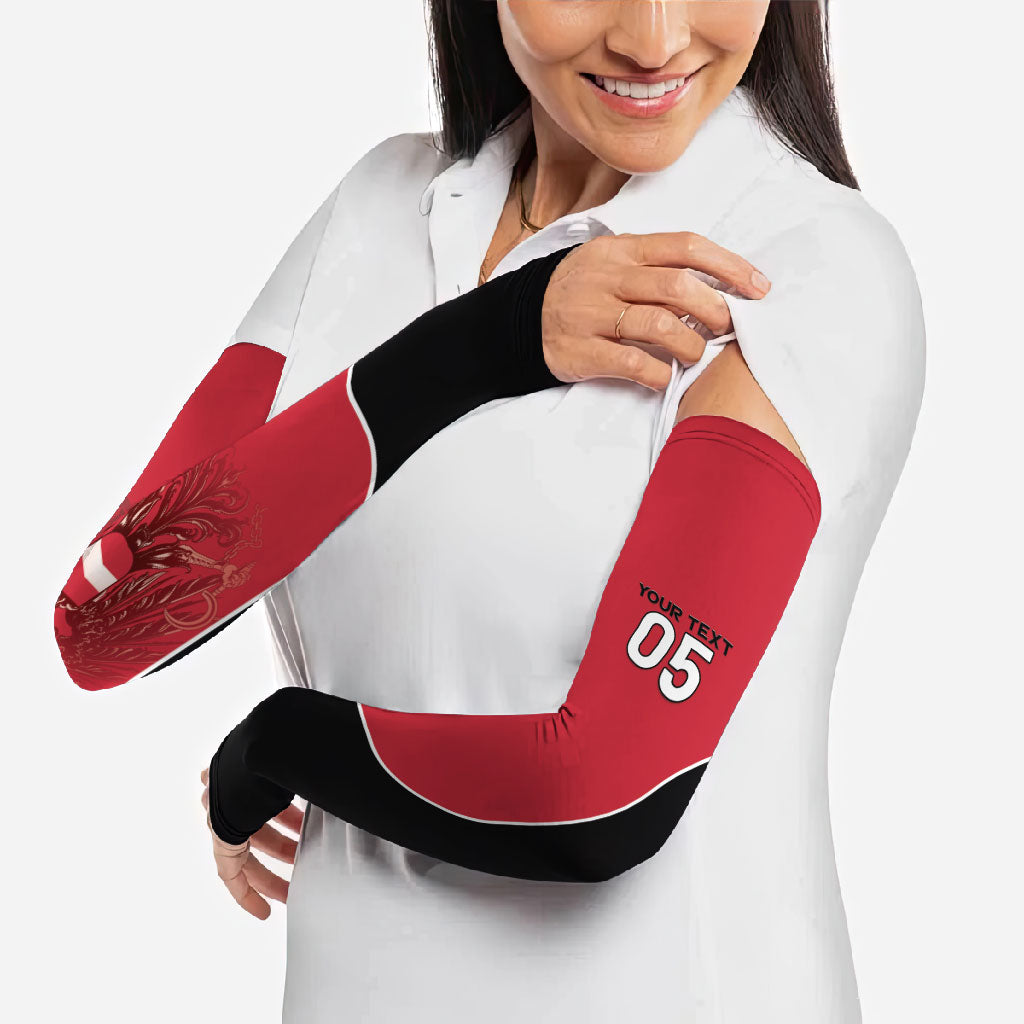 Custom Austria Football 2026 Arm Sleeves Go Das Team