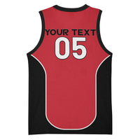 Custom Austria Football 2026 Basketball Jersey Go Das Team