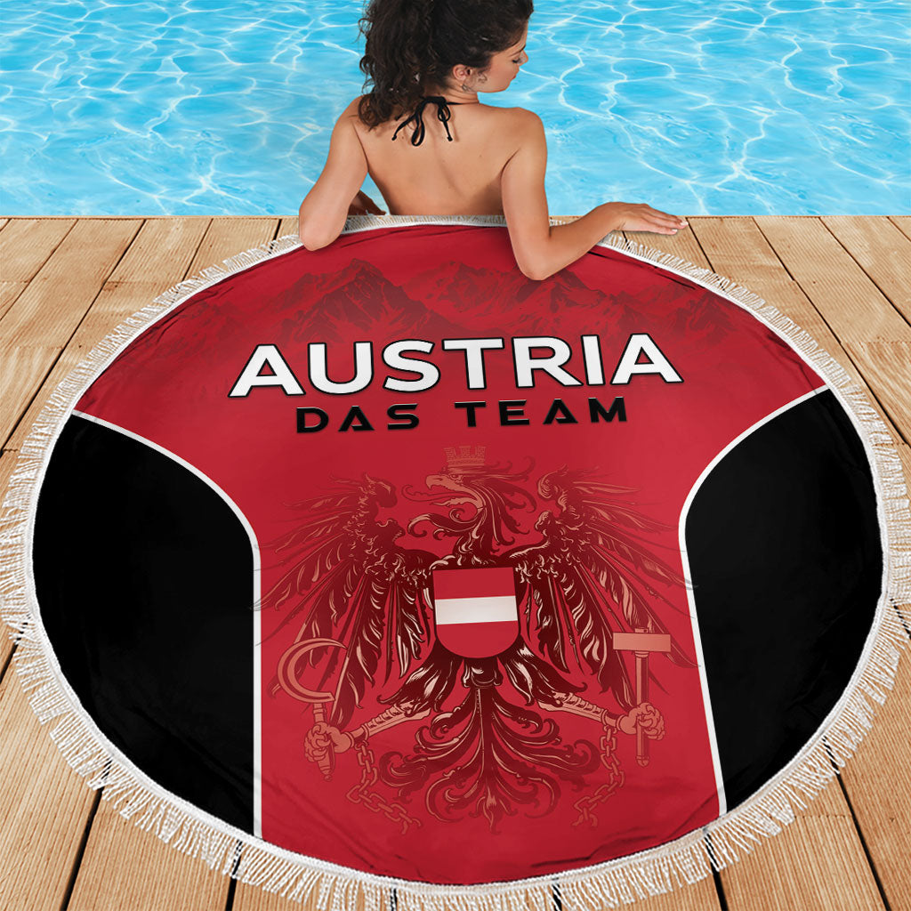 Austria Football 2026 Beach Blanket Go Das Team