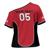Custom Austria Football 2026 Cross Shoulder Shirt Go Das Team