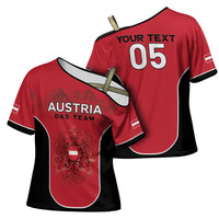 Custom Austria Football 2026 Cross Shoulder Shirt Go Das Team