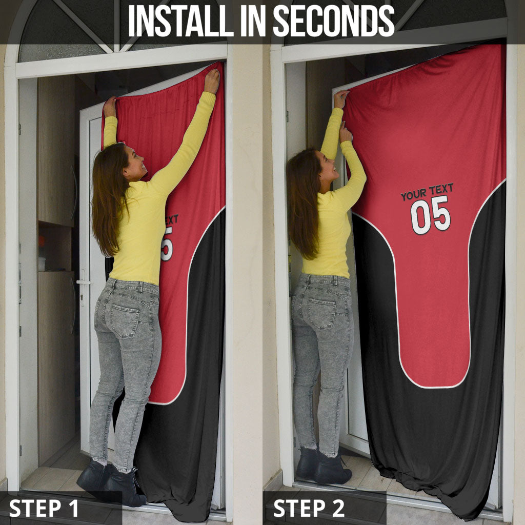 Custom Austria Football 2026 Door Cover Go Das Team
