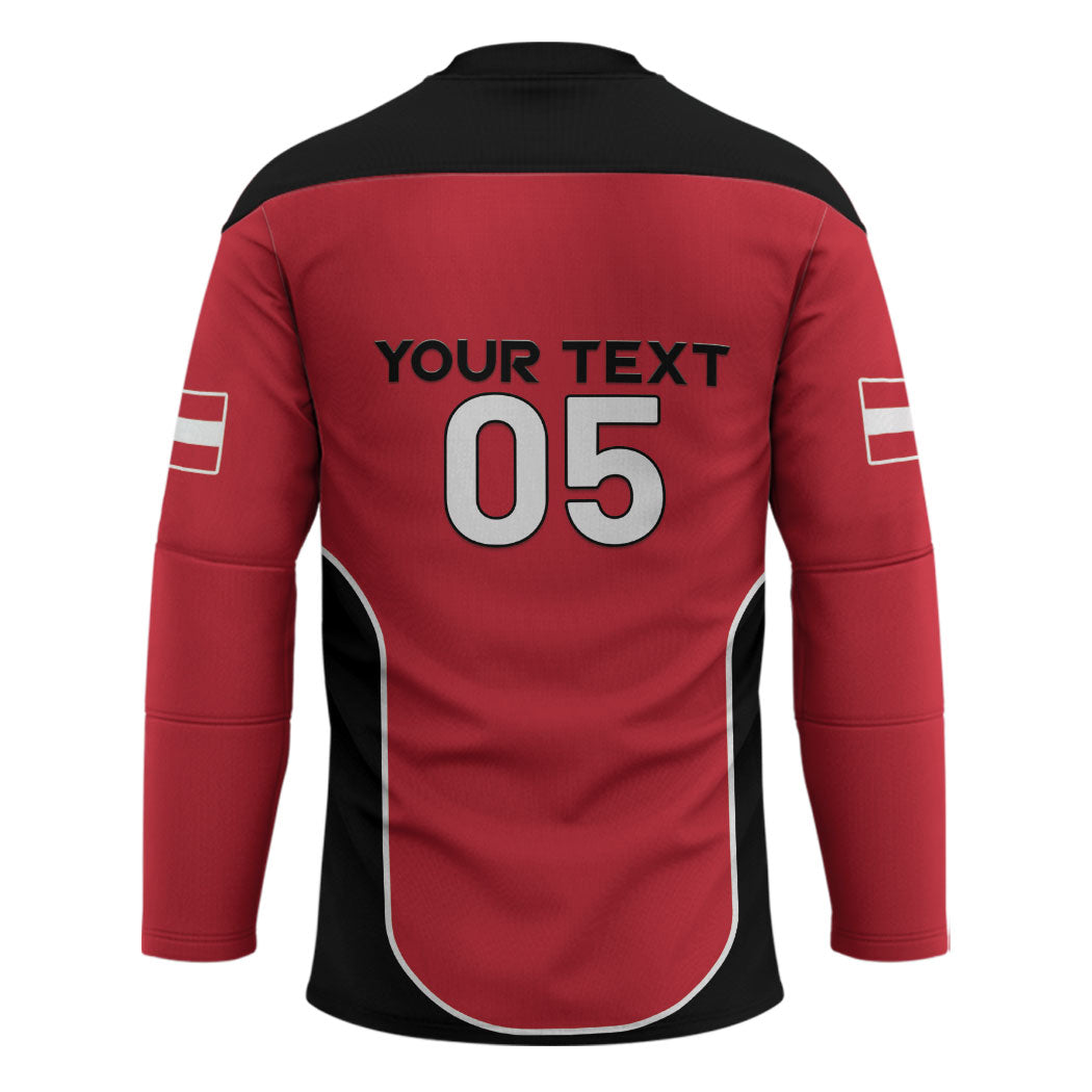Custom Austria Football 2026 Hockey Jersey Go Das Team