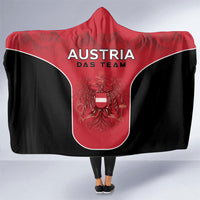 Austria Football 2026 Hooded Blanket Go Das Team