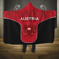 Austria Football 2026 Hooded Blanket Go Das Team