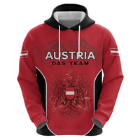 Custom Austria Football 2026 Hoodie Go Das Team