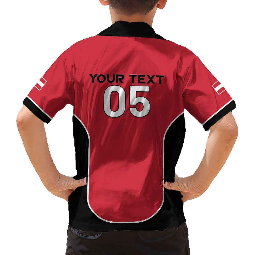 Custom Austria Football 2026 Kid Hawaiian Shirt Go Das Team