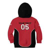 Custom Austria Football 2026 Kid Hoodie Go Das Team