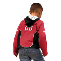 Custom Austria Football 2026 Kid Hoodie Go Das Team