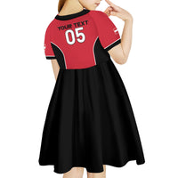 Custom Austria Football 2026 Kid Short Sleeve Dress Go Das Team