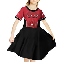 Custom Austria Football 2026 Kid Short Sleeve Dress Go Das Team