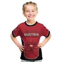 Custom Austria Football 2026 Kid T Shirt Go Das Team