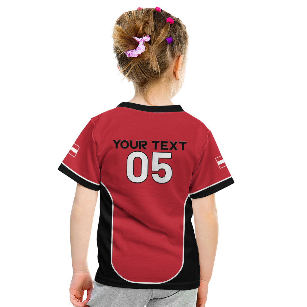 Custom Austria Football 2026 Kid T Shirt Go Das Team