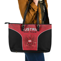 Austria Football 2026 Leather Tote Bag Go Das Team