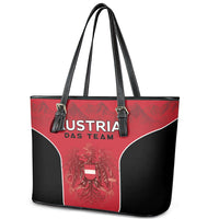 Austria Football 2026 Leather Tote Bag Go Das Team