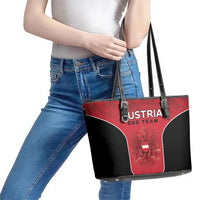 Austria Football 2026 Leather Tote Bag Go Das Team