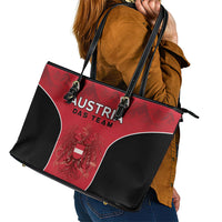 Austria Football 2026 Leather Tote Bag Go Das Team