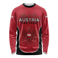 Custom Austria Football 2026 Long Sleeve Shirt Go Das Team