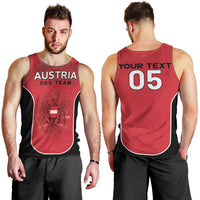 Custom Austria Football 2026 Men Tank Top Go Das Team