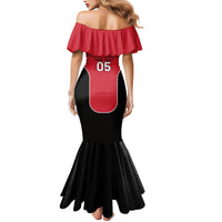 Custom Austria Football 2026 Mermaid Dress Go Das Team