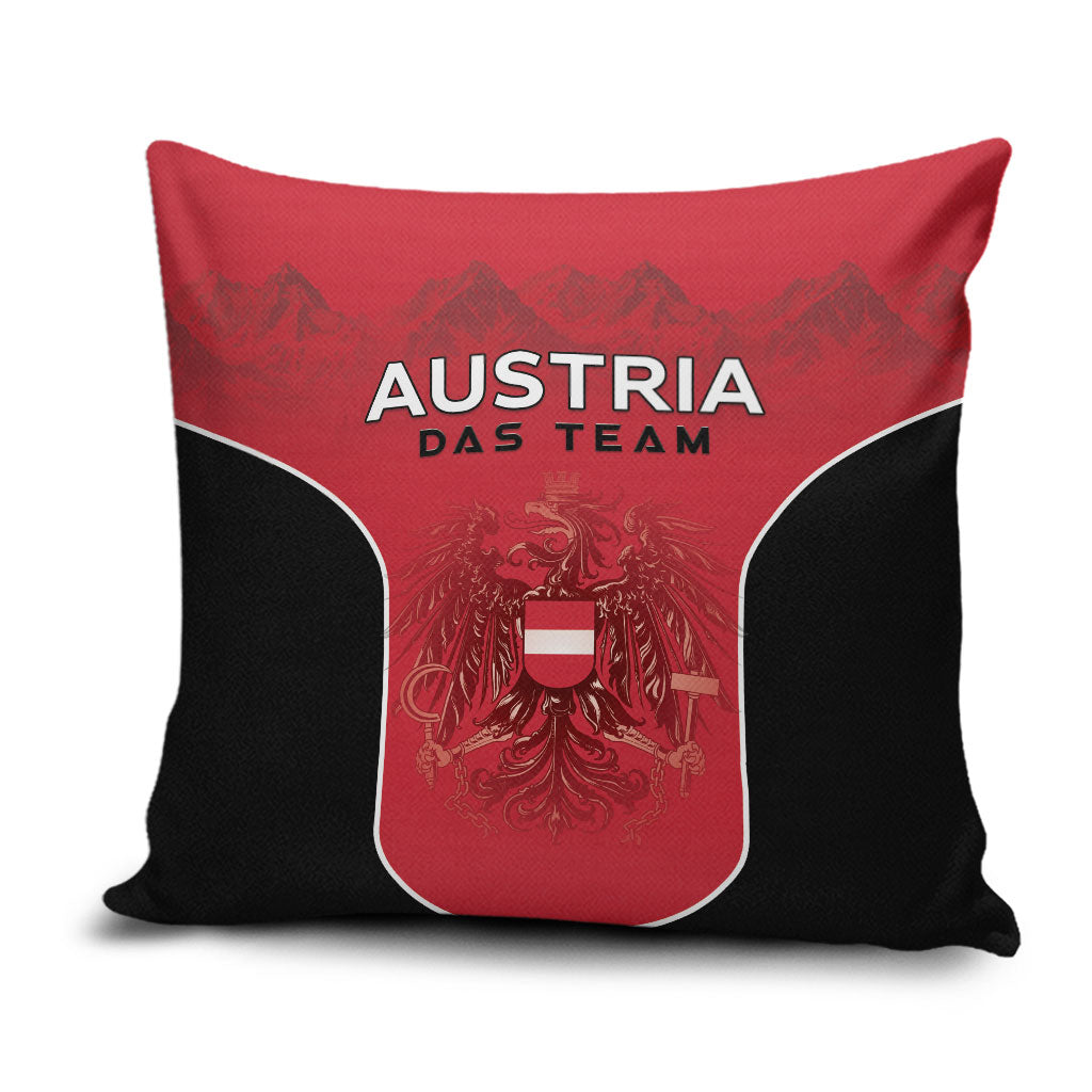 Austria Football 2026 Pillow Cover Go Das Team