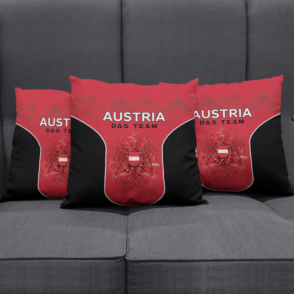 Austria Football 2026 Pillow Cover Go Das Team