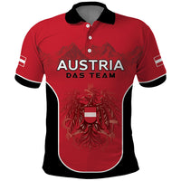 Custom Austria Football 2026 Polo Shirt Go Das Team