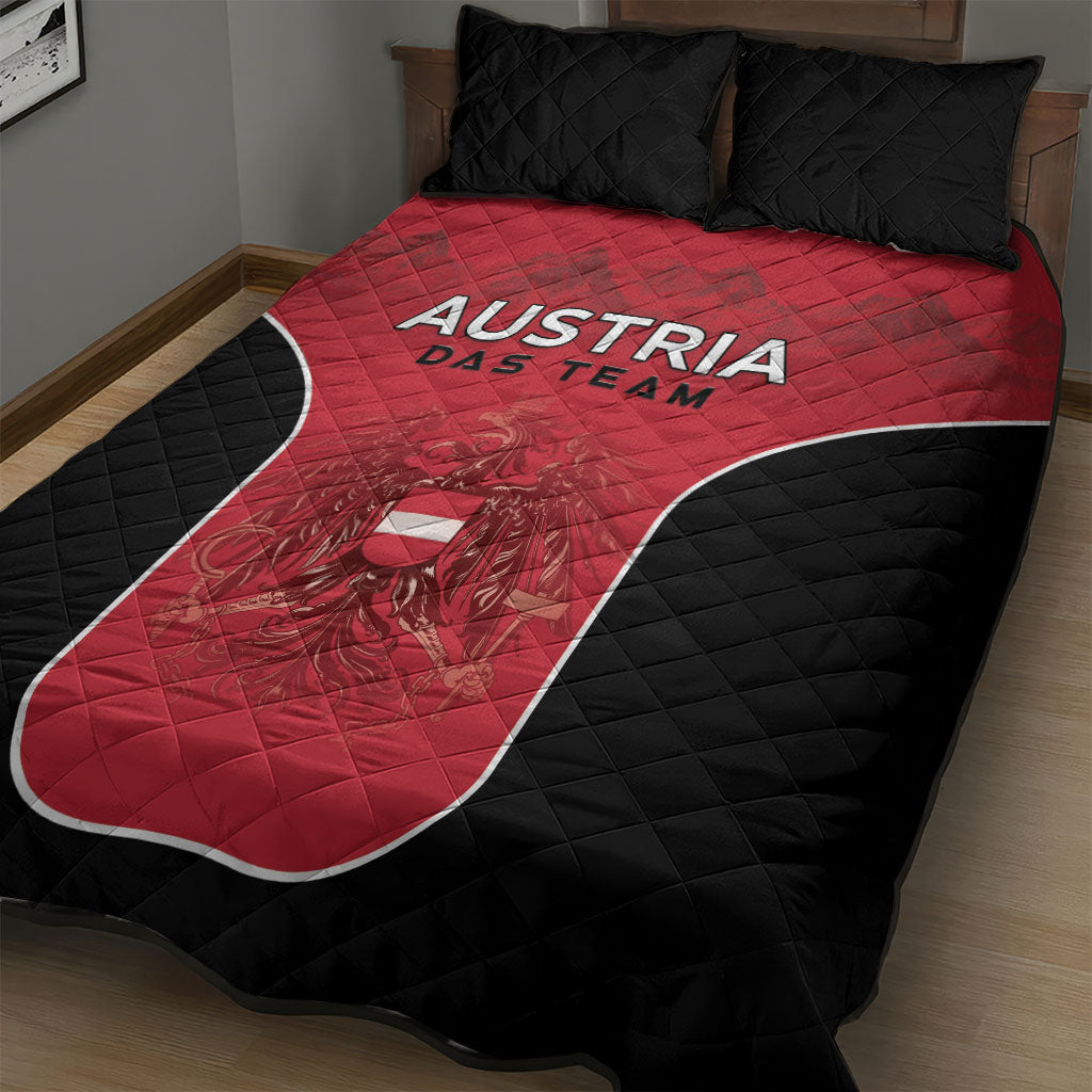 Austria Football 2026 Quilt Bed Set Go Das Team