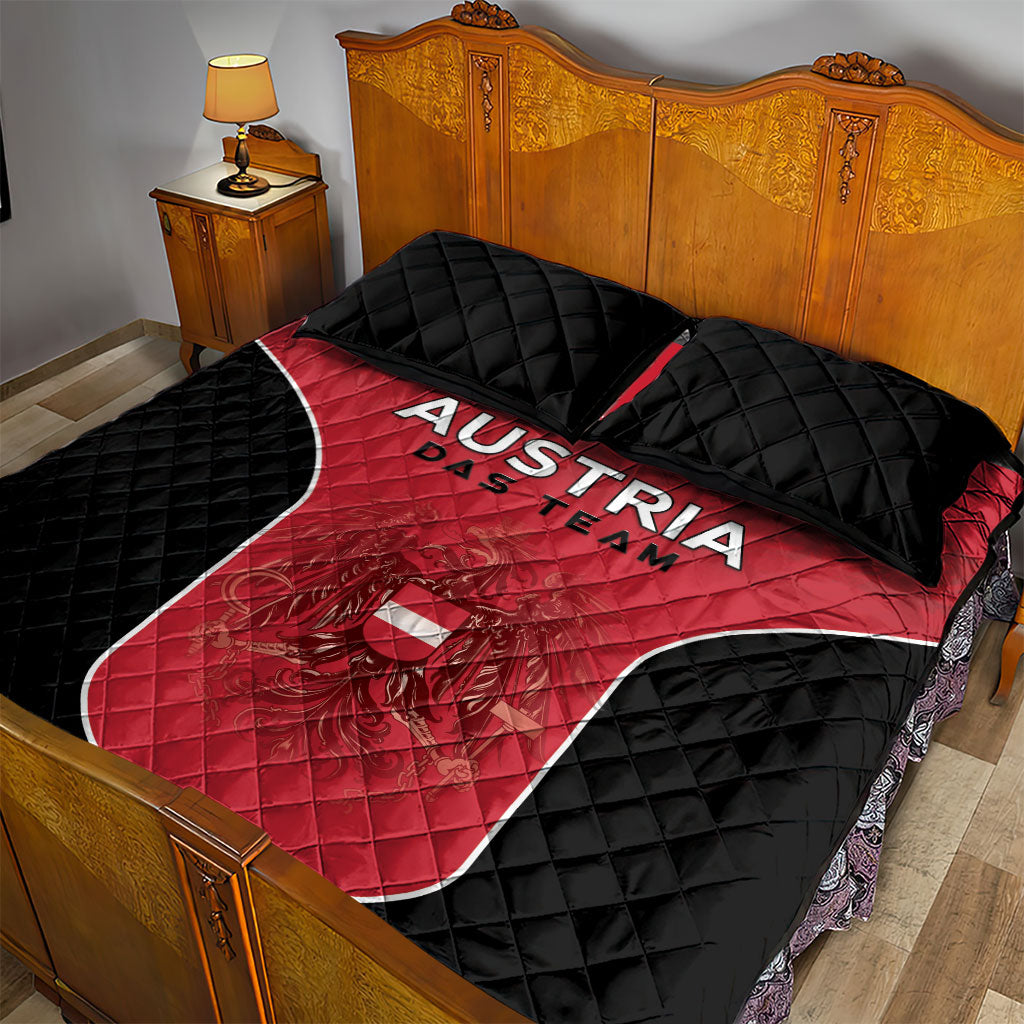 Austria Football 2026 Quilt Bed Set Go Das Team