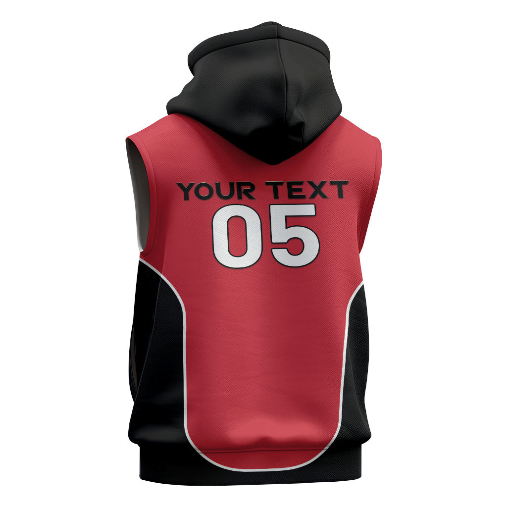 Custom Austria Football 2026 Sleeveless Hoodie Go Das Team