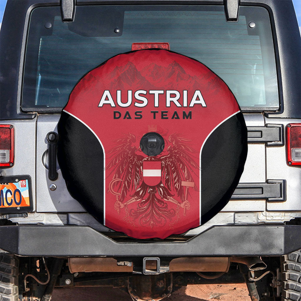 Austria Football 2026 Spare Tire Cover Go Das Team