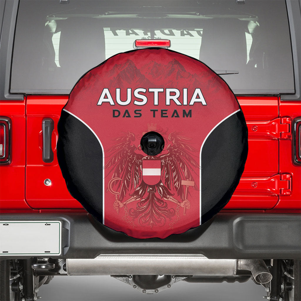 Austria Football 2026 Spare Tire Cover Go Das Team
