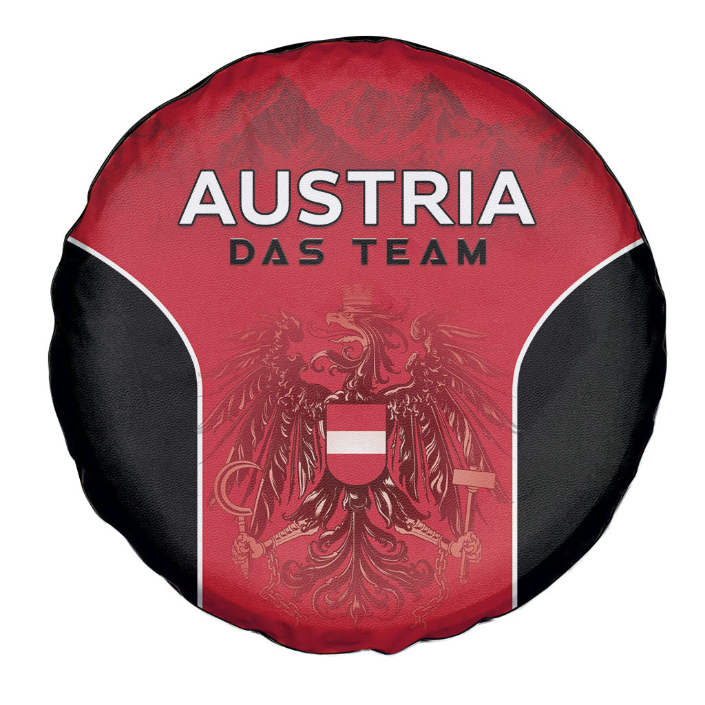 Austria Football 2026 Spare Tire Cover Go Das Team