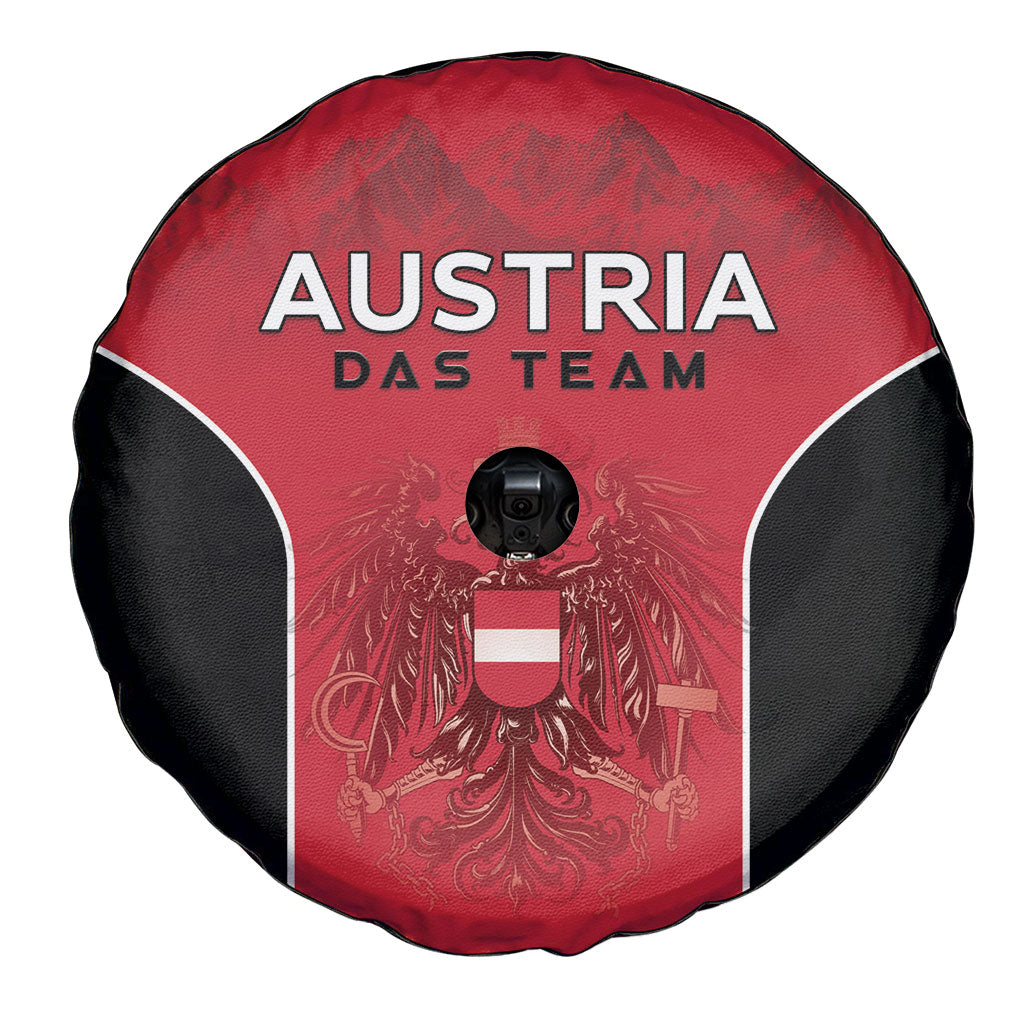 Austria Football 2026 Spare Tire Cover Go Das Team