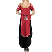 Custom Austria Football 2026 Summer Maxi Dress Go Das Team
