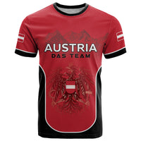 Custom Austria Football 2026 T Shirt Go Das Team