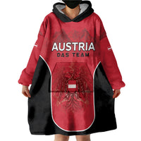 Custom Austria Football 2026 Wearable Blanket Hoodie Go Das Team