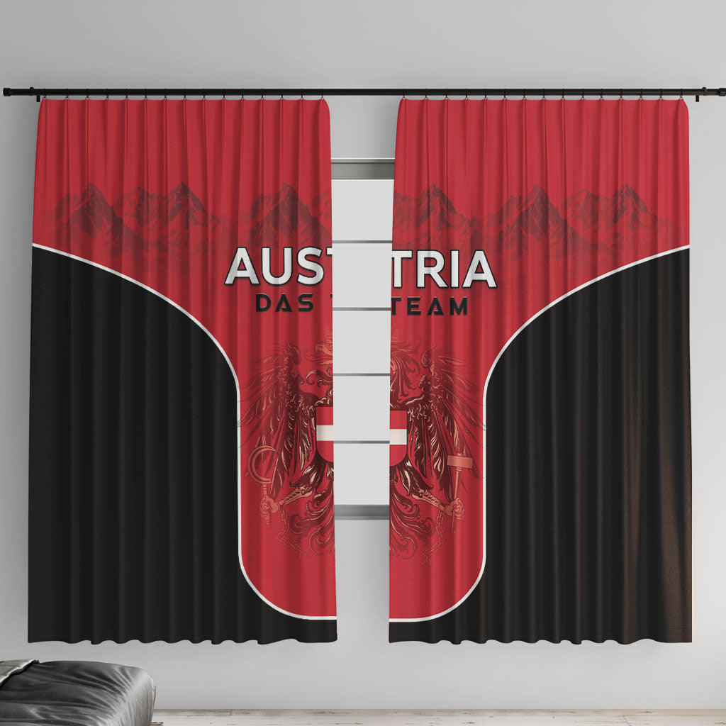 Austria Football 2026 Window Curtain Go Das Team