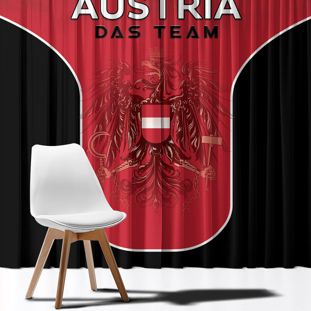 Austria Football 2026 Window Curtain Go Das Team