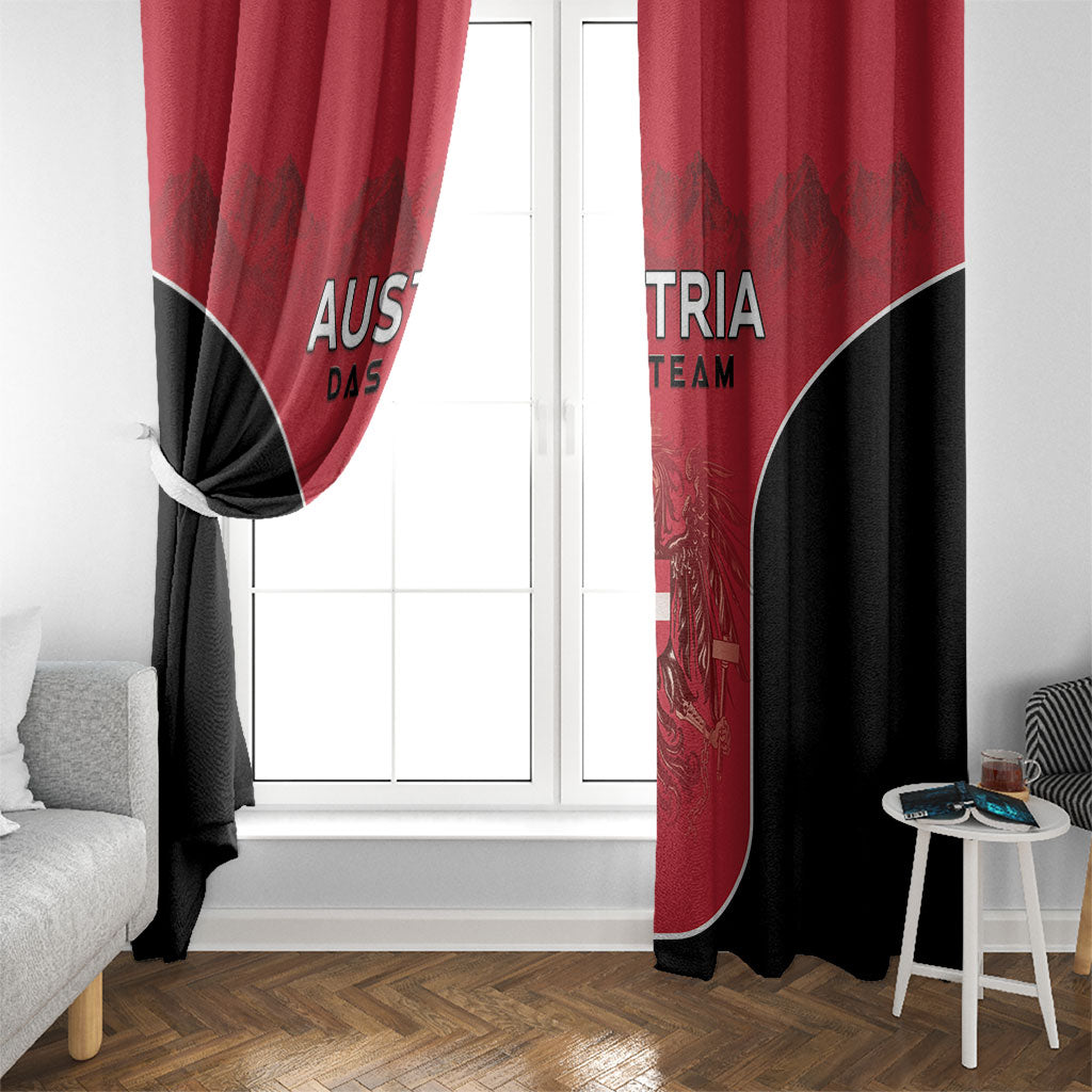 Austria Football 2026 Window Curtain Go Das Team