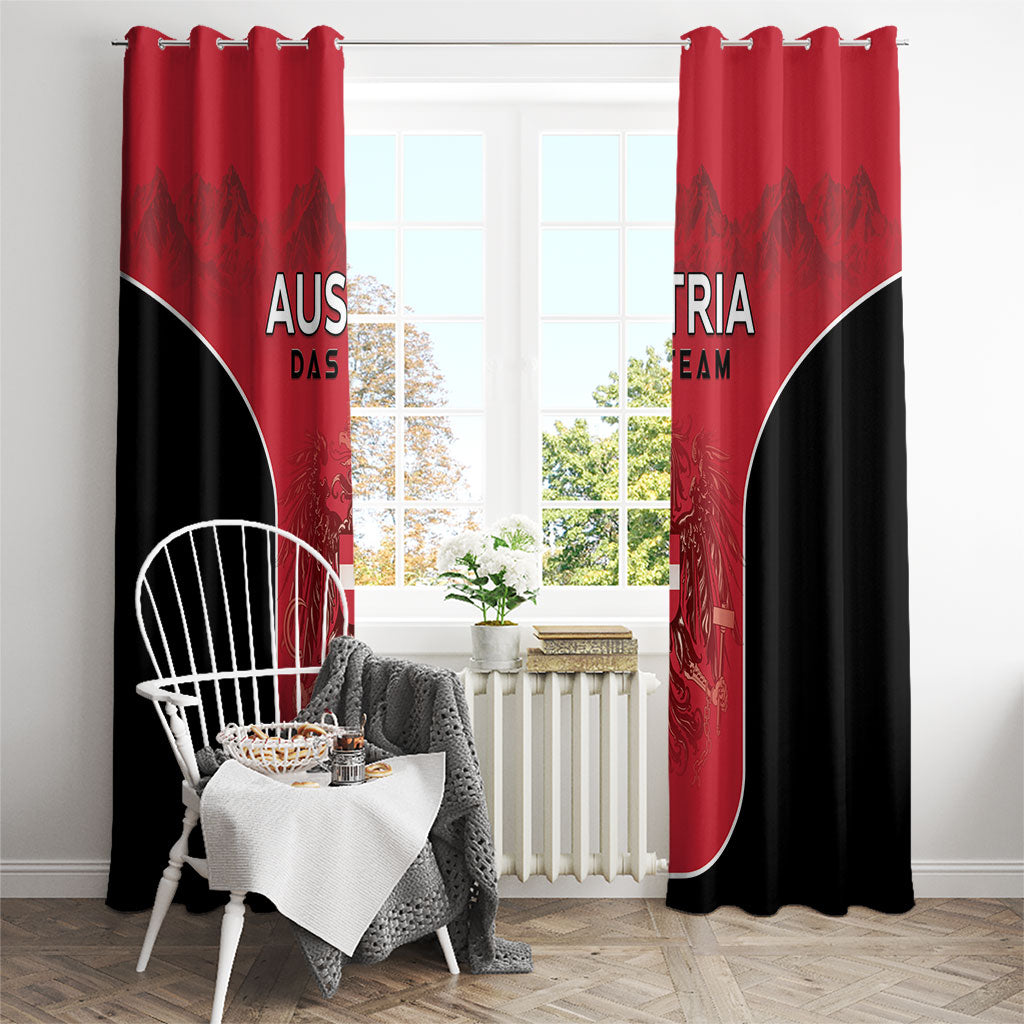 Austria Football 2026 Window Curtain Go Das Team