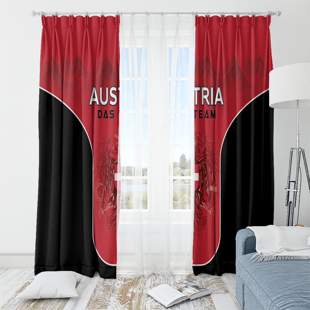 Austria Football 2026 Window Curtain Go Das Team